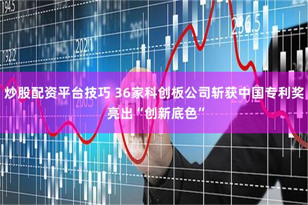 炒股配资平台技巧 36家科创板公司斩获中国专利奖 亮出“创新底色”